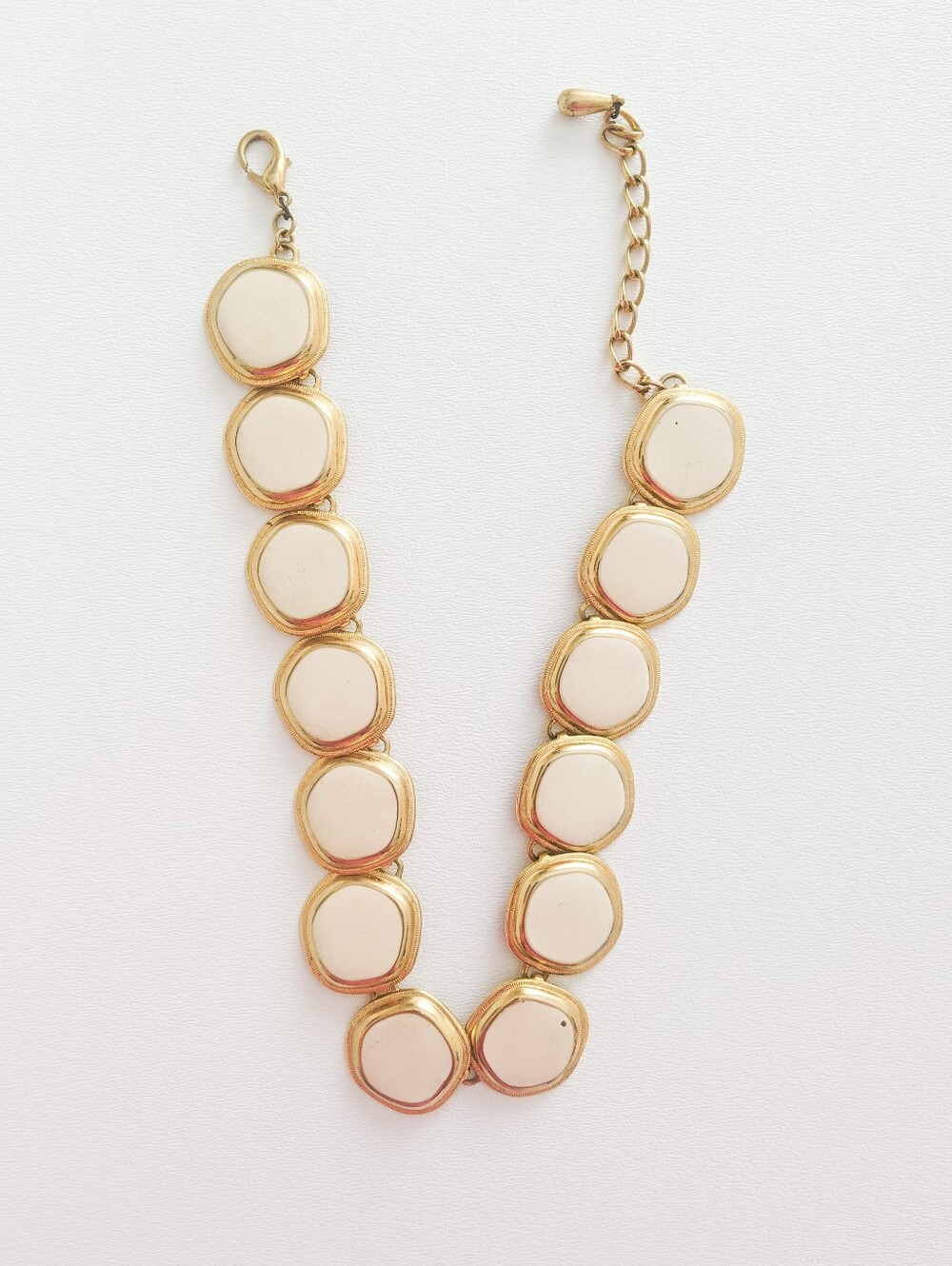 Vintage Gold Choker Necklace - Accent Piece